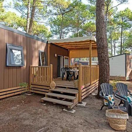 Camping 4 Etoiles - Parc Aquatique - Eeic0I Biscarrosse Extérieur photo