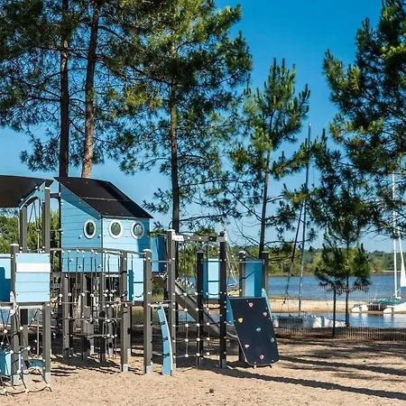 Camping 4 Etoiles - Parc Aquatique - Eeic0I Biscarrosse Extérieur photo