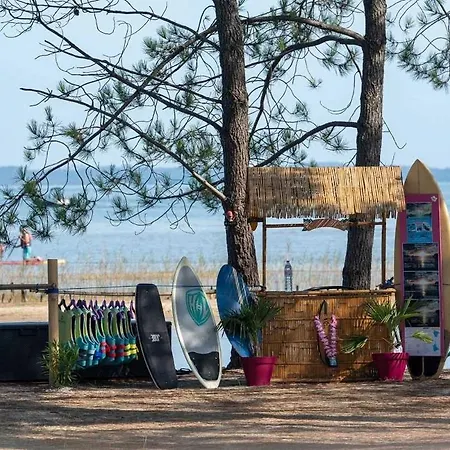 Camping 4 Etoiles - Parc Aquatique - Eeic0I Biscarrosse Extérieur photo